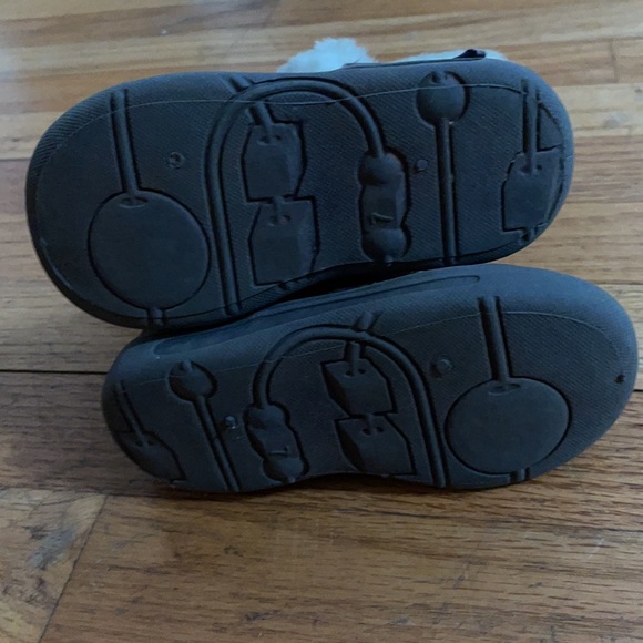 •POLAR RIDGE•TODDLER BROWN & PINK FUR VELCRO SIDE BUCKLE BOOTS SIZE 7 VGUC - Picture 6 of 9